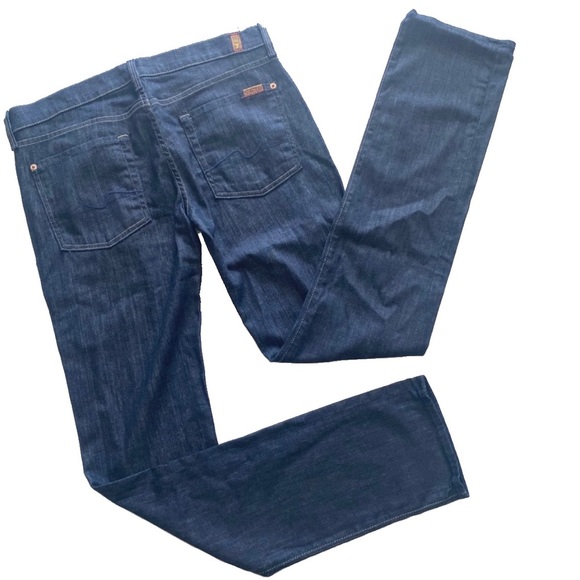 HTF: 7 Mankind® ㋛ Straight Leg Lightweight Jeans ㋛ - Picture 3 of 11